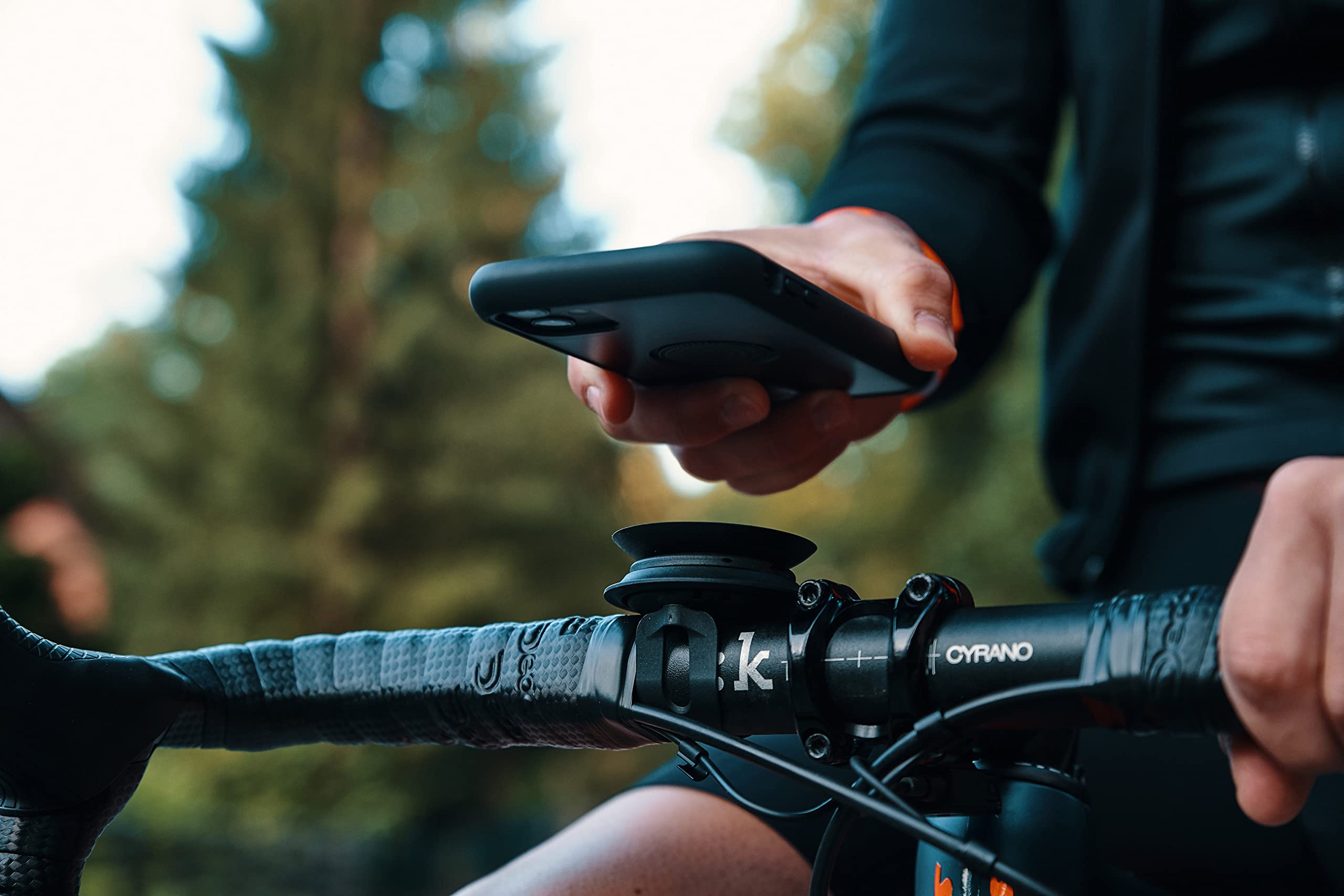 Fidlock Smartphone Halterung Für Lenker Vakuum Handlebar Base, VB-001A(BLK)