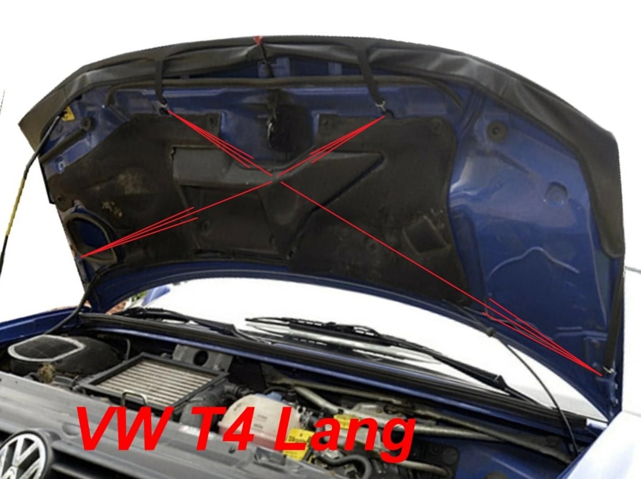 RDX Frontspoiler Frontlippe VARIO-X für VW T5 Multivan Bj. 2009-2015