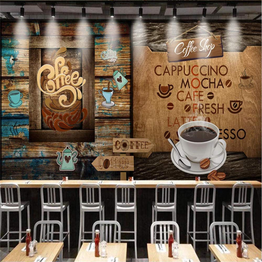 Tenture Murale Tissée à La Main - Scène De Café Français - 42x33 Pouces