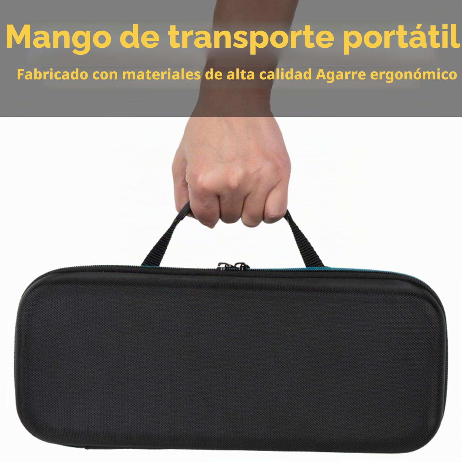 Funda de Transporte para XGIMI MoGo 3 Pro 1080P Mini proyector, Estuche de Viaje para MoGo 4 y Soporte Ajustable, Almacenamiento para el Mando a Distancia, Cargador y Otros Accesorios