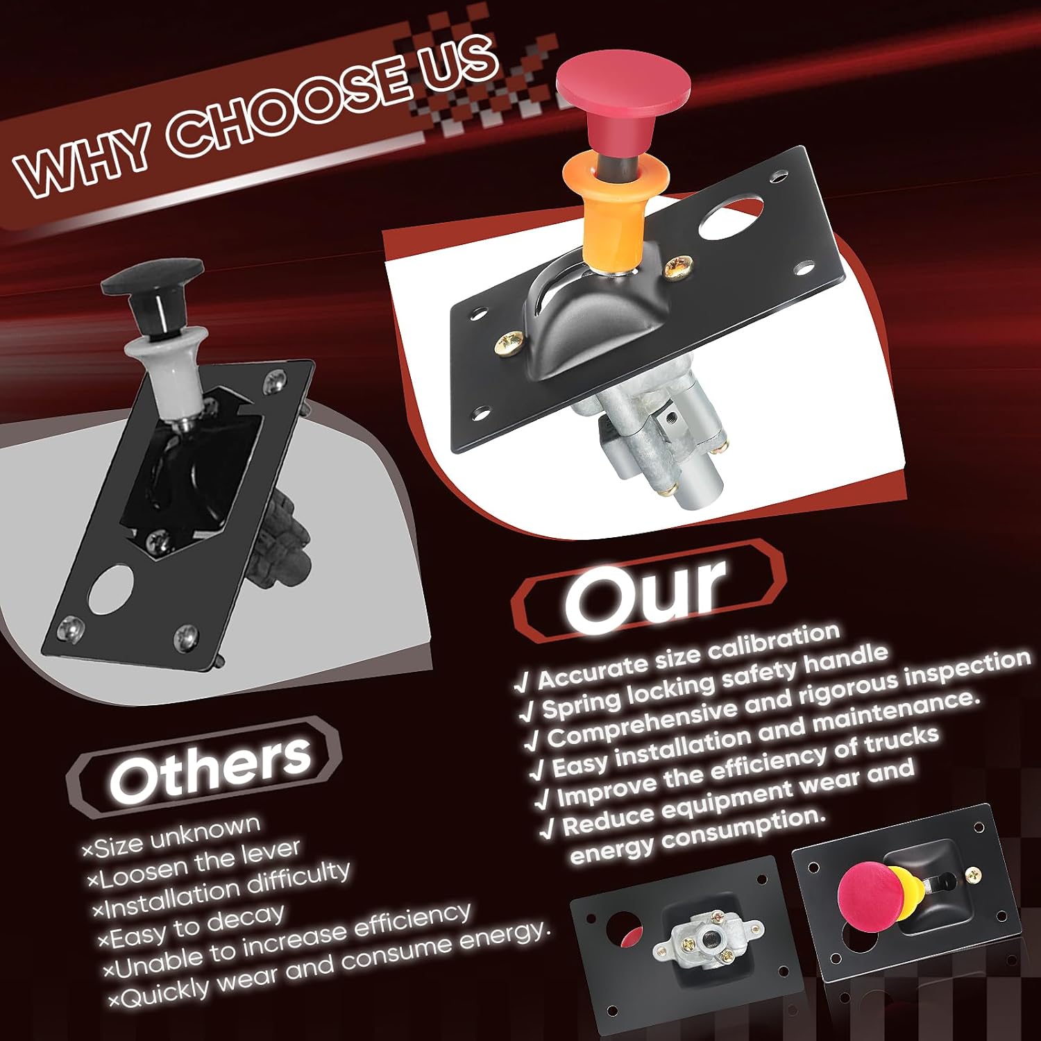 PTO Air Switch Control Valve Compatible with Positive locking 2 positions|3-way，Power Take-Off Replaces Parker 328863X 118373 L-40716