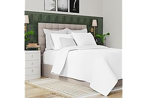 Queen Size Sheets - Organic Cotton Crisp & Breathable