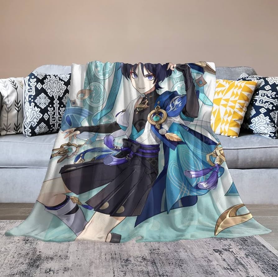 原神　ブランケット Amazon｜Wpunwen 原神 ブランケット 毛布 稲妻 放浪者 毛布
