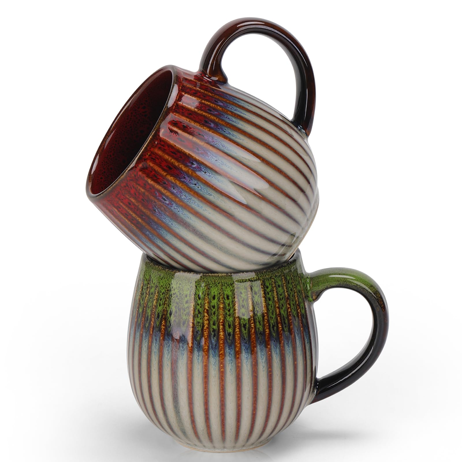 CosyCorner Keramik-Kaffeetasse, große Kaffeetassen mit 19 Unzen für Zuhause und Büro, Keramiktasse für Kaffee und Tee