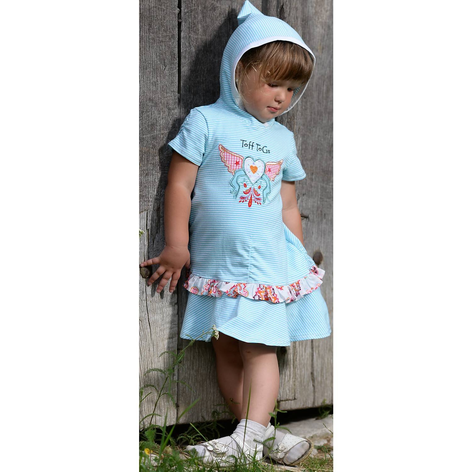 Kleid mit Kapuze