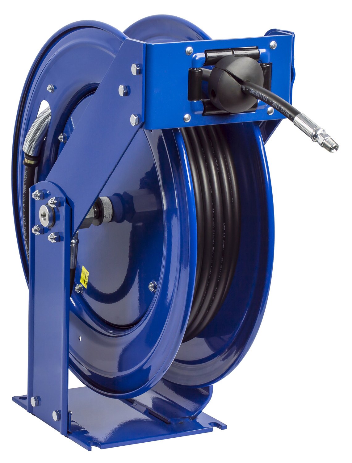 Coxreels THP-N-1100 Supreme Duty Spring Rewind Hose Reel for grease/hydraulic oil: 1/4