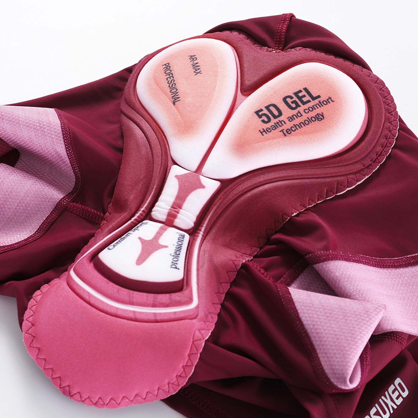 ARMAAN Jupe et Short de Cyclisme pour Femme Taille Haute avec Rembourrage en Gel 3D et Poches Jupe de Pantalon de vélo Respirante à séchage Rapide pour VTT véhicules de Route vélo Spinning