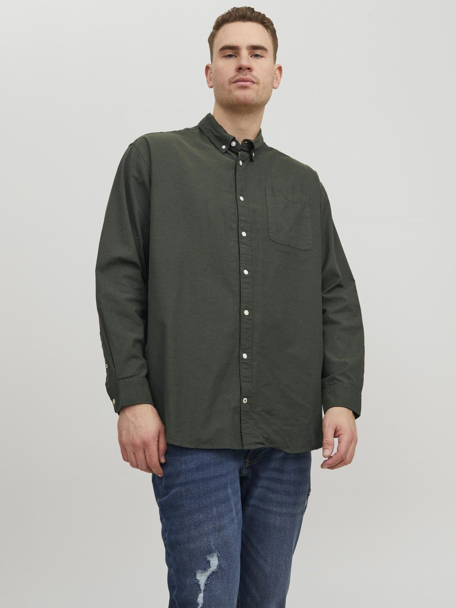 JACK & JONES Male Freizeithemd Slim Fit Freizeithemd