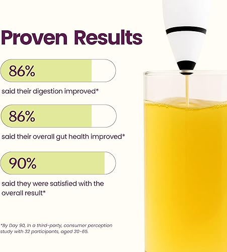 Miniatura 5 de Blume SuperBelly - Paquetes de hidratación para la salud intestinal y sobre la marcha, aptos para GLP-1, sin azúcar, con prebióticos, probióticos,