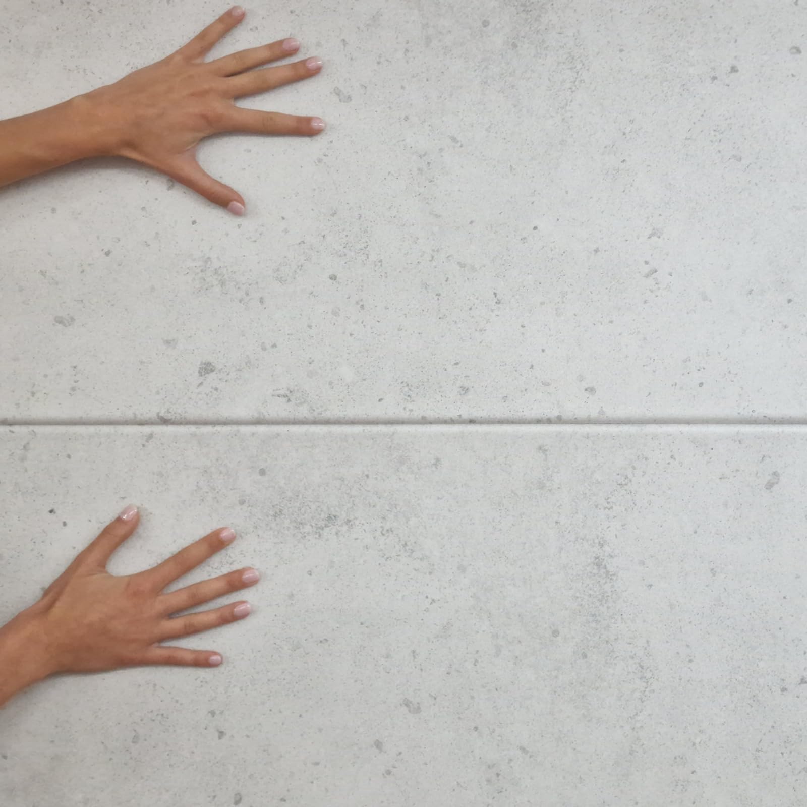 MDEKOR Paneles de pared de hormigón 50 x 100 cm | XPS 3D revestimiento de pared en aspecto de hormigón | 8 unidades = 4 m² Gray Light | paneles de 4,5 mm de grosor | placas decorativas de poliestireno