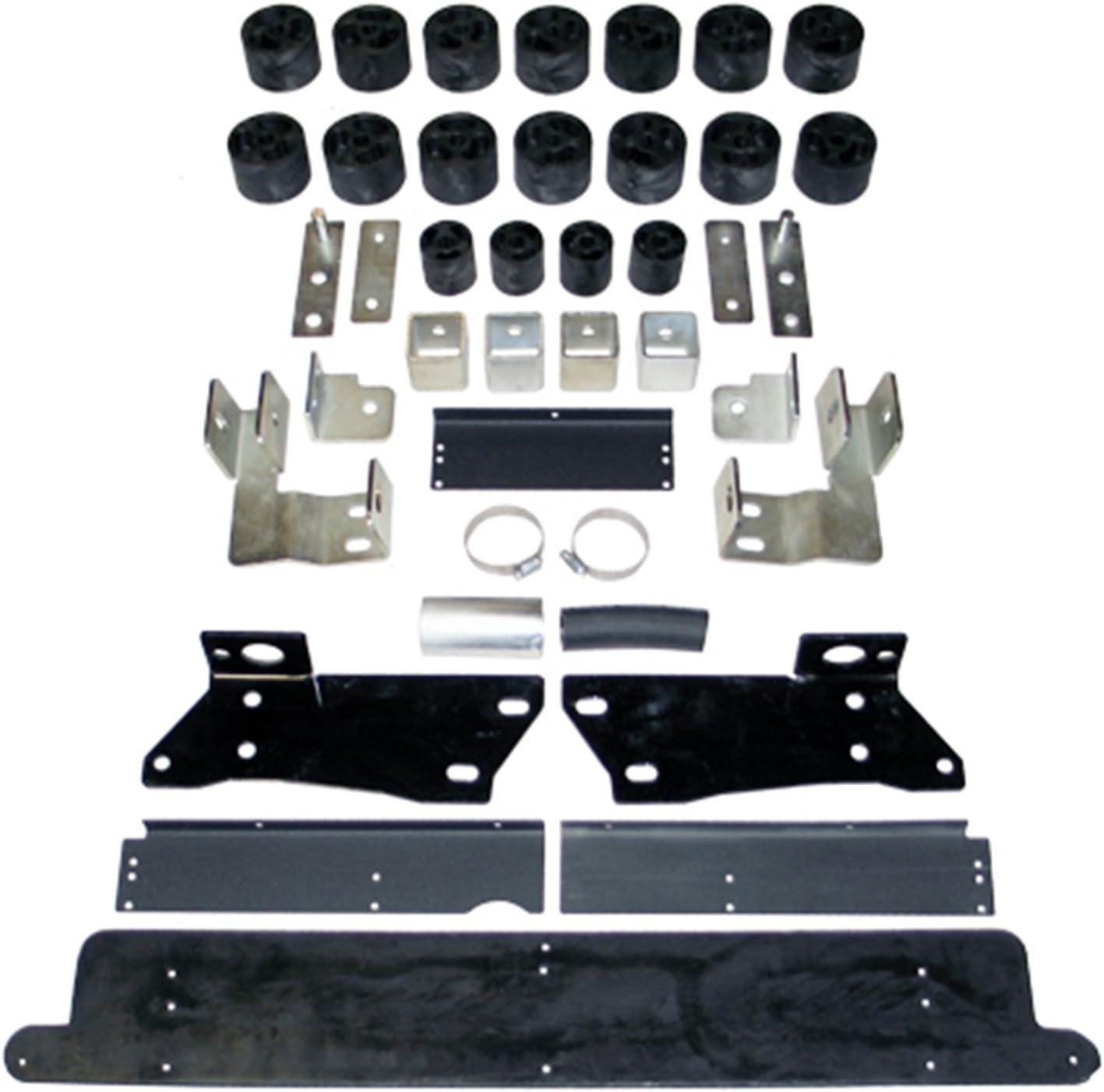 Chevy/GMC Silverado/Sierra 1500 Gas 2WD and 4WD 2" Body Lift Kit, fits 2003 to 2005, PA10132, Made in America