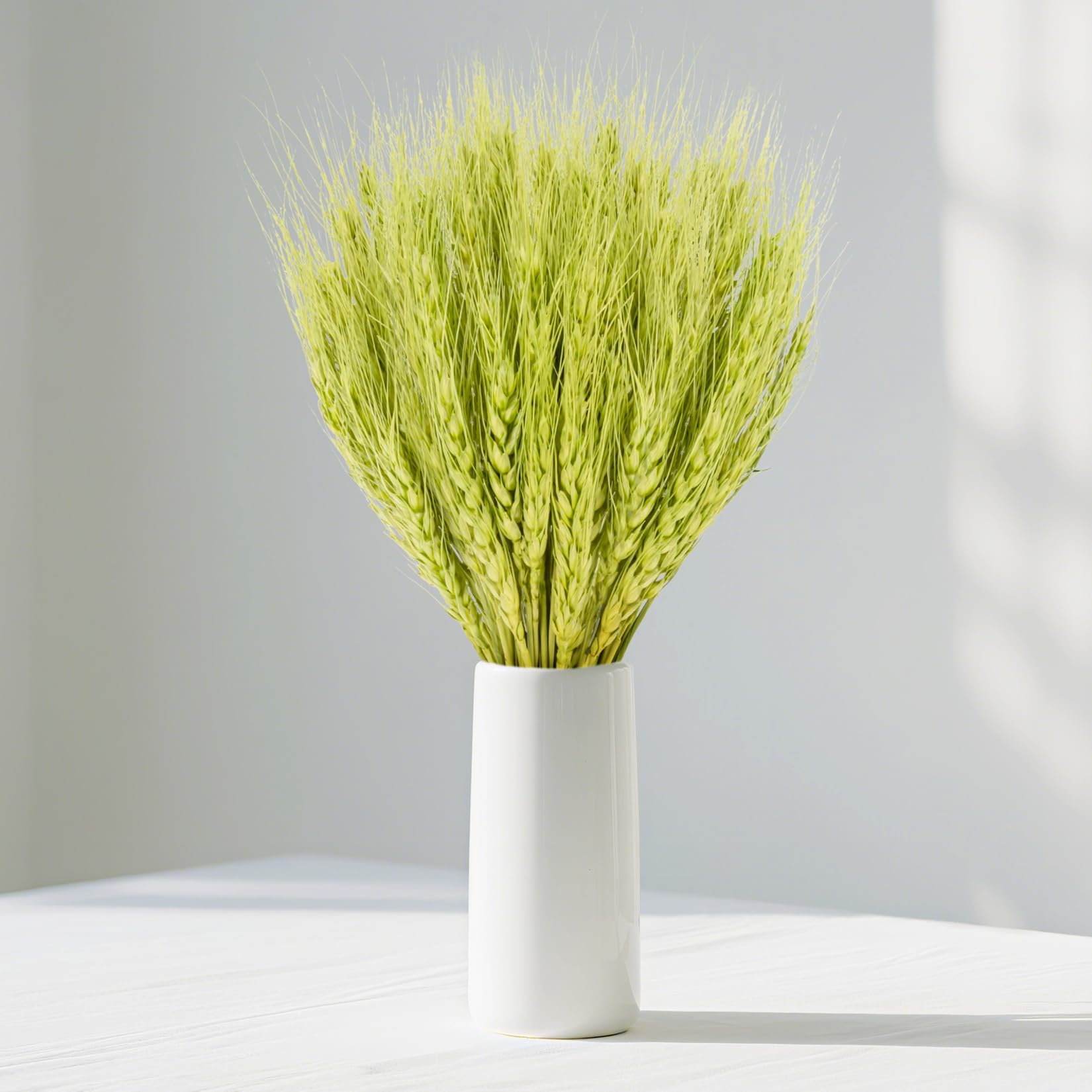 Green Dried Wheat Stalks