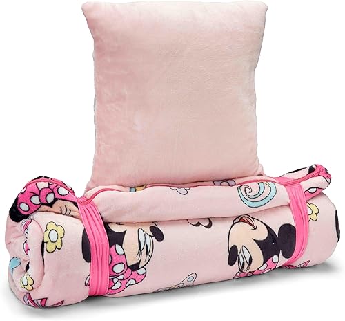 Miniatura 6 de Northwest Minnie Mouse Silk Touch Sherpa - Bolsa de dormir (27 x 56 pulgadas), cosas favoritas