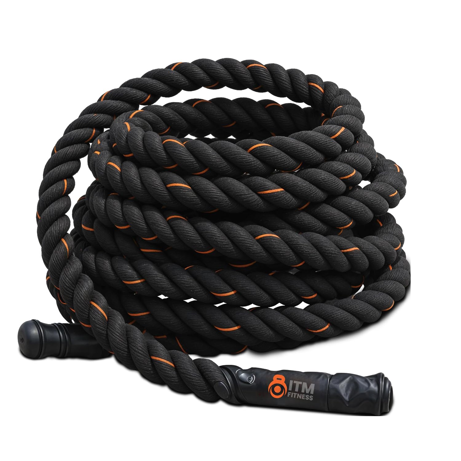 Battle Rope - 2 misure, materiale poli, per esercizi e fitness, portatile, diametro 38 mm