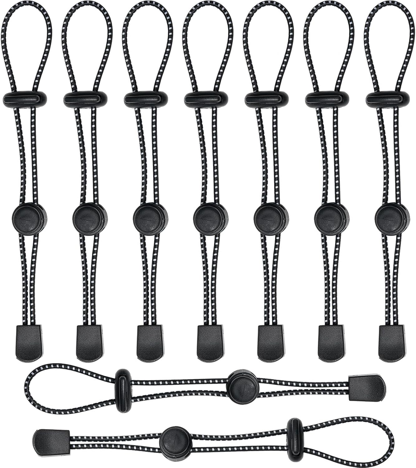 Adjustable Elastic Straps for Trekking Poles – 10-Pack Hiking Accessories