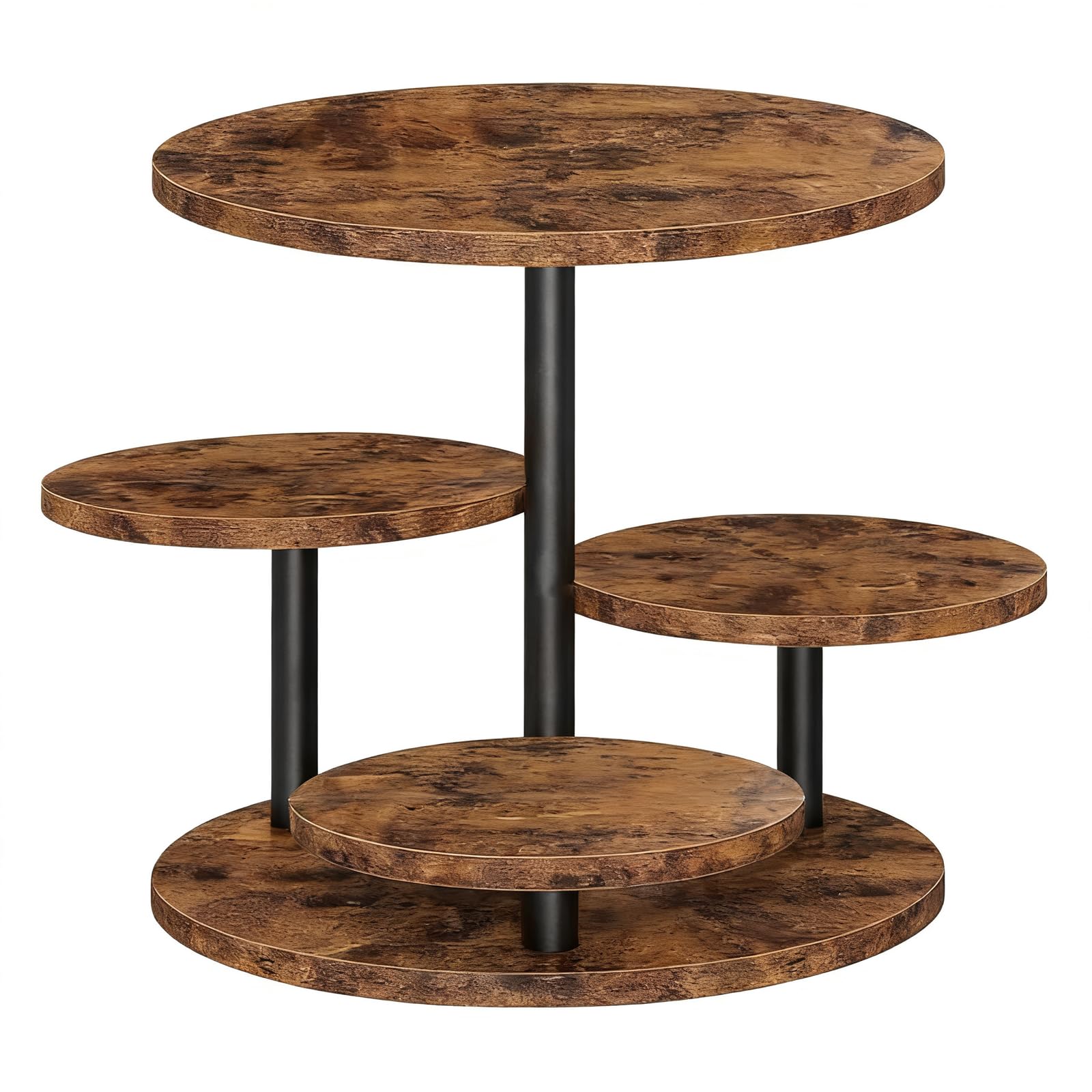AMSLSIU Rustic Cupcake Tower 3 Tier Serving Tray Adds Of Elegance And Embraces Warm Atmosphere For Any Celebration Fruit