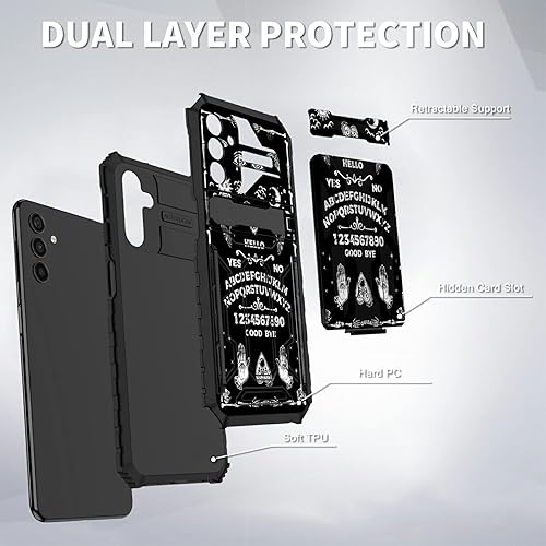 Miniatura 6 de Funda para Samsung Galaxy A13 5G 2021 de 6.5 pulgadas, funda híbrida delgada a prueba de golpes para Galaxy A13 5G, funda de transporte de tarjeta