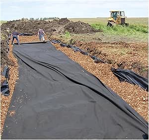 Amazon.com: SAFWELAG Ground Cloth Geotextile Membrane - 1m/1.5m/2m Wide ...