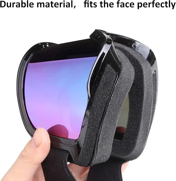 3 Pack 5% Save on Dirt Bike Goggles ATV Goggles Motorcycle Goggles for Men Women Motocross Goggles Riding Goggles Powersports Goggles UV400 Anti-Scratch Dustproof Goggles(Clear+Color+Silver)