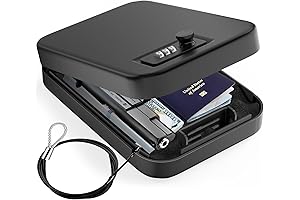 Compact and Capable: Qowaer 2004 Safe Box with Digital Combo Lock