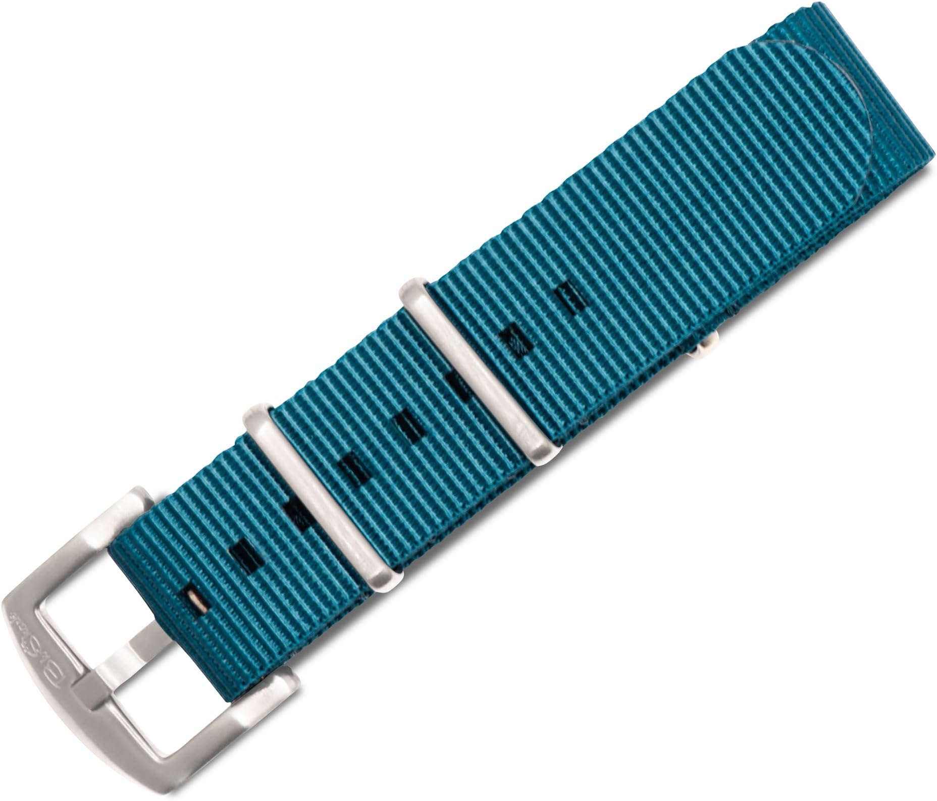 Original Collection Military-Style Waterproof Watch Strap, Fits All Timepiece Brands, Durable Nylon Wristwatch Accessories with Stainless Steel Buckle - 18mm, 20mm, 22mm & 24mm Watch Bands