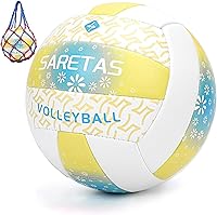 Vista 9 de Voleibol, voleibol de playa tamaño oficial para exteriores/interiores, coloridas pelotas de voleibol suaves para niñas, jóvenes, adolescentes