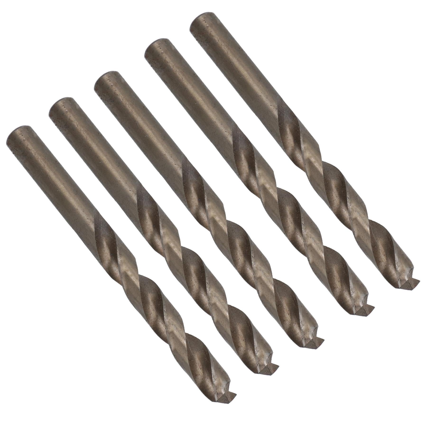 13mm Metric HSS Cobalt Steel Drill Bit with 12mm Shaft for 1/2in Chuck 5pc