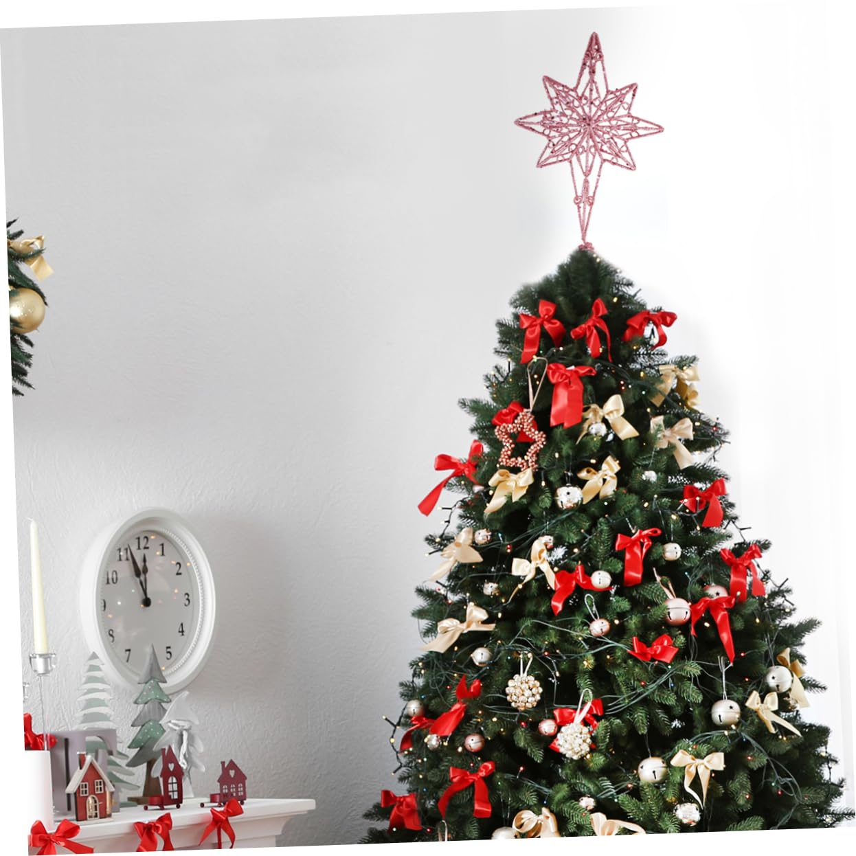 Cabilock 3 Pièces Haut d'étoile de Sapin de Noël décoration de Noël décor de la Nativité Décor de étoile de Dessus de Sapin de Ornement étoile de la des Arbres Plastique Cabilock 3 Pièces Haut d'étoile de Sapin de Noël décoration de Noël décor de la Nativité Décor de étoile de Dessus de Sapin de Ornement étoile de la des Arbres Plastique