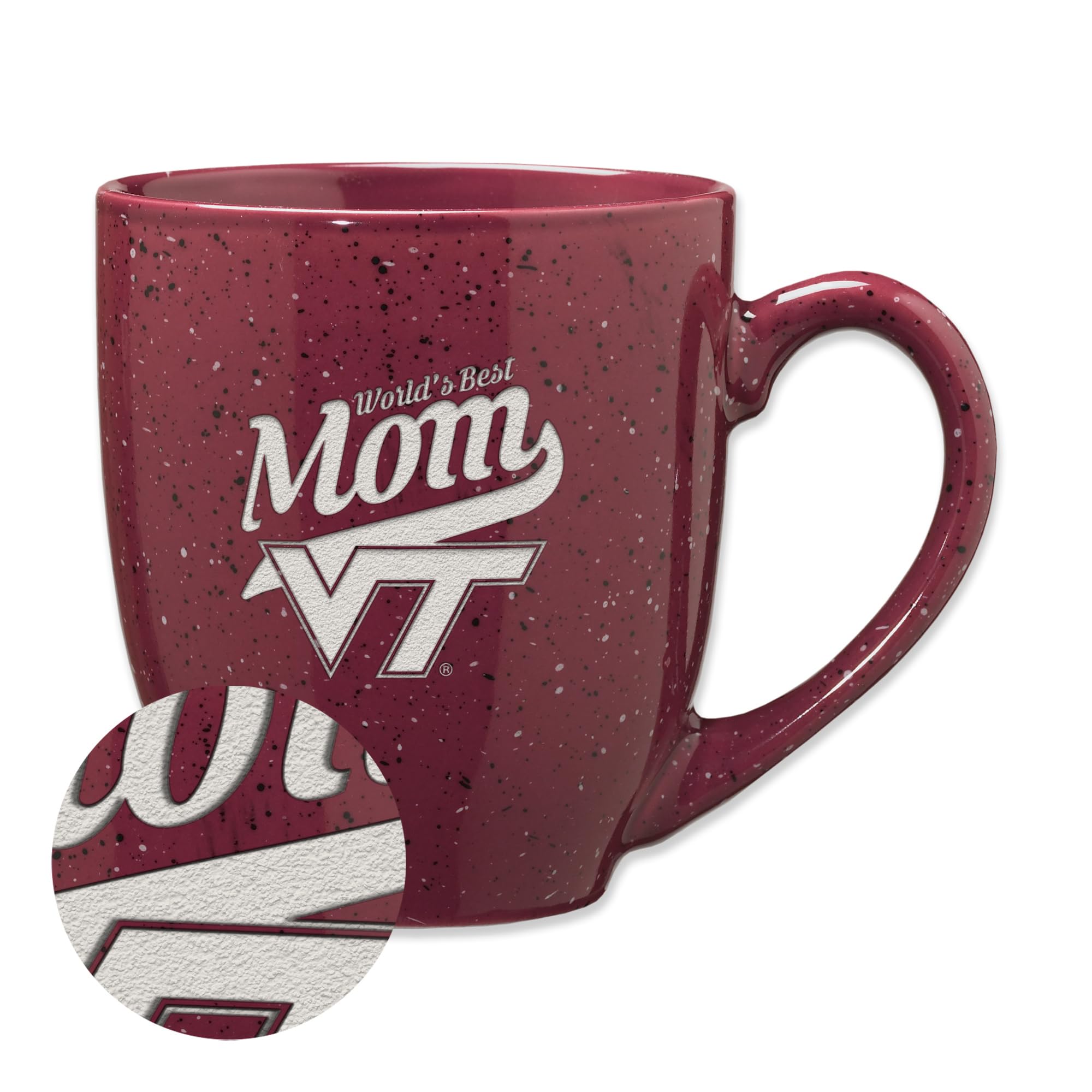 Tasse World's Best Mom Virginia Tech Hokies le cadeau idéal maman