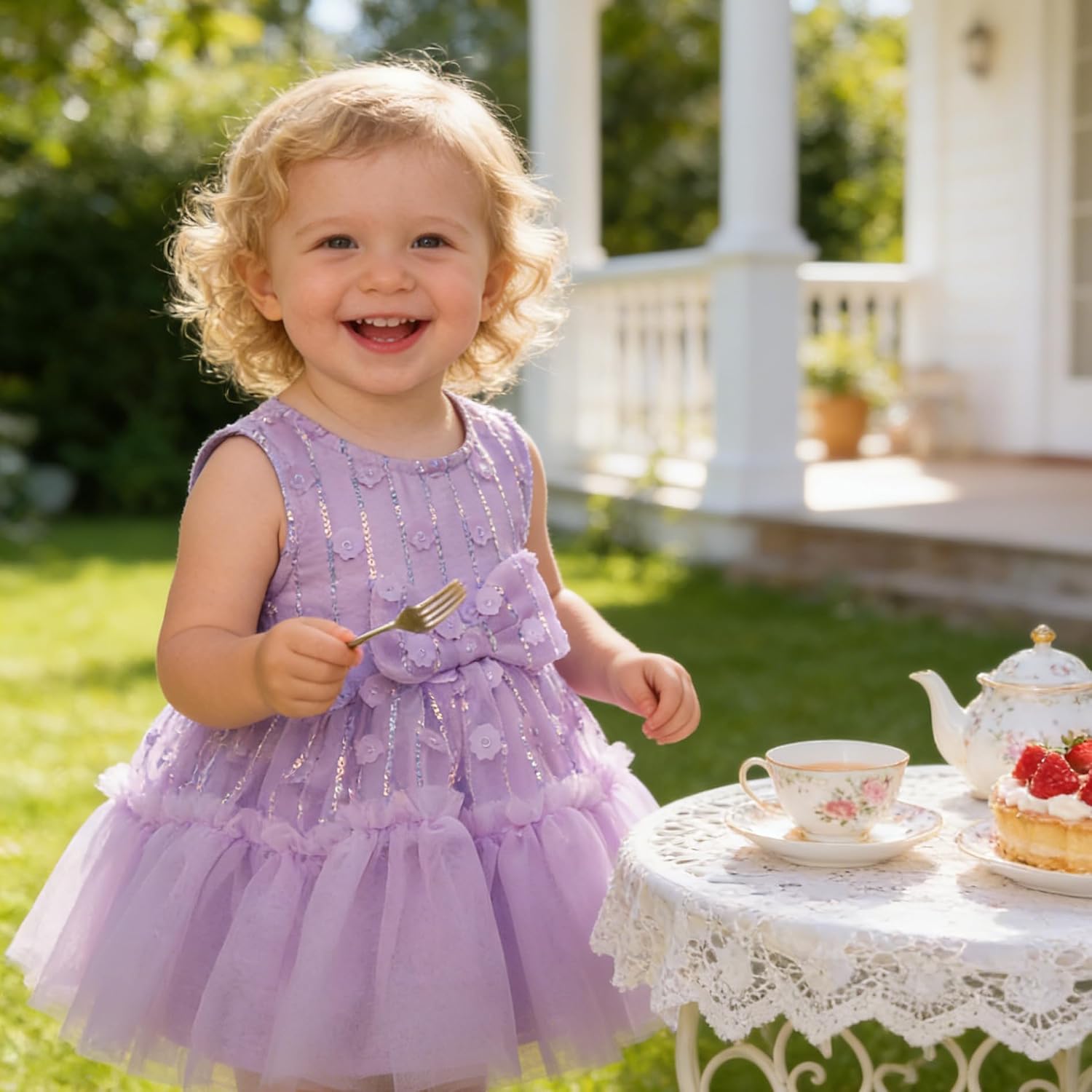 AGQT Flower Girls Dress Wedding Guest Satin Dresses Princess Birthday Party Prom Ball Gown