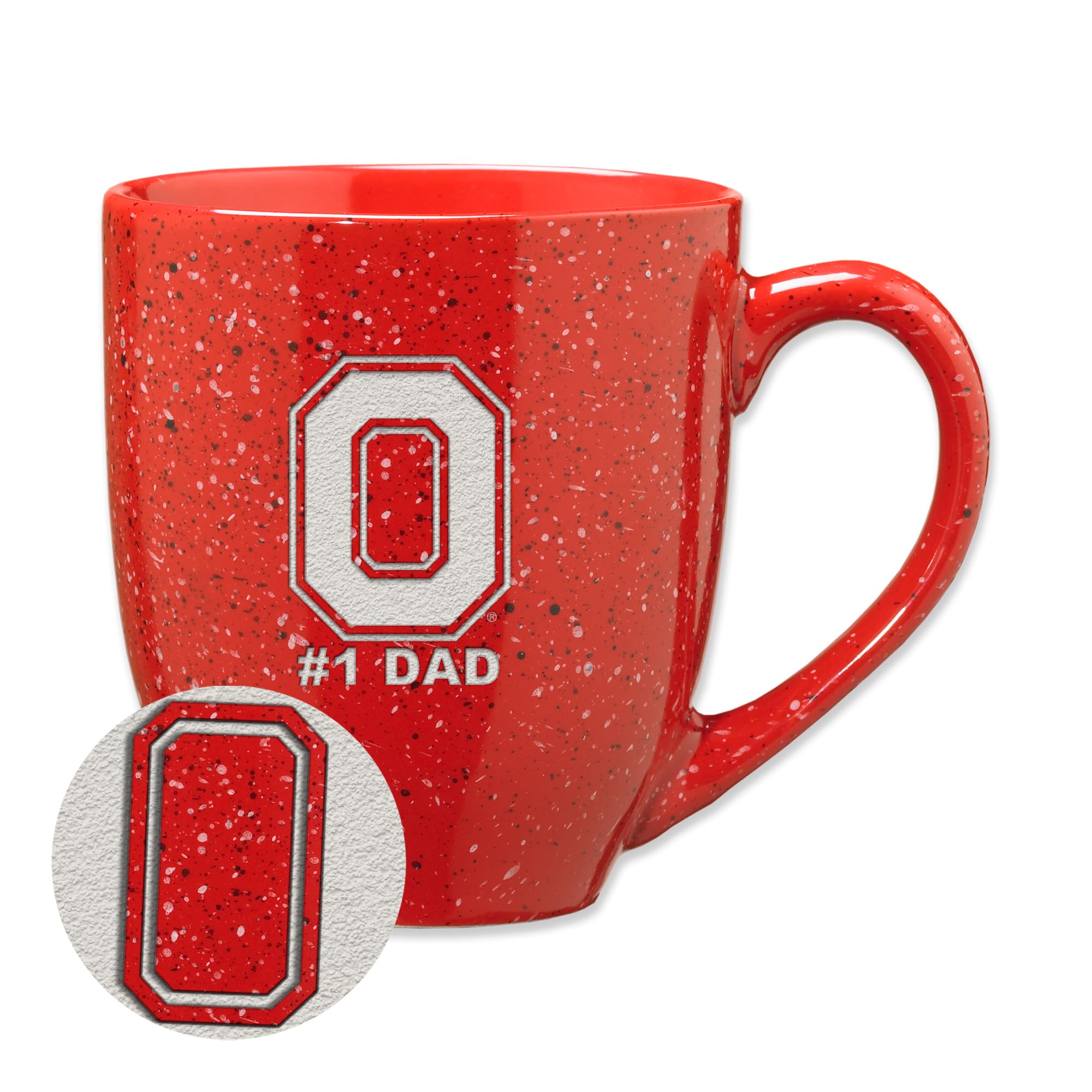 Tasse à café Ohio State Buckeyes petit-déjeuner et bureau céramique