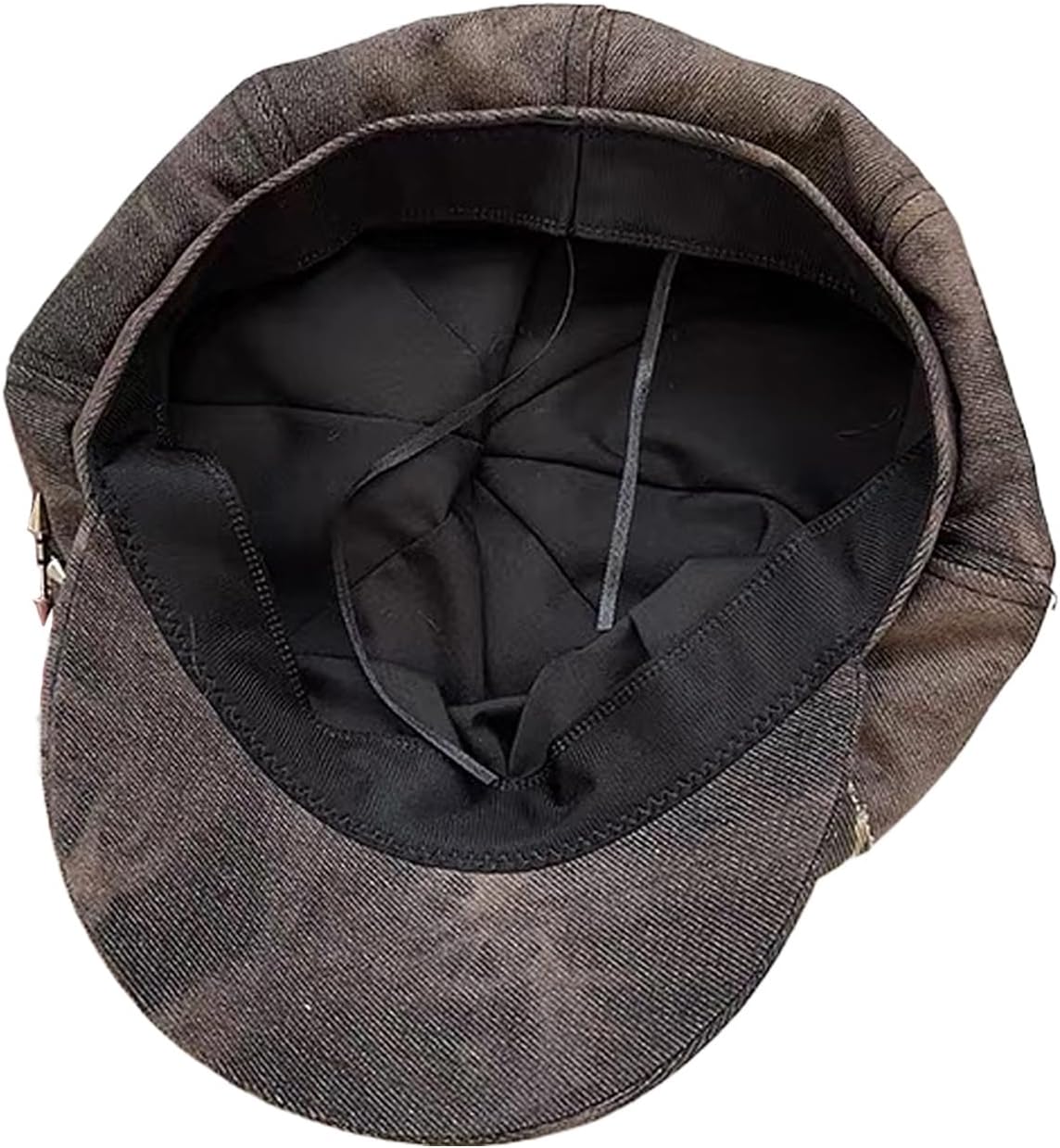 Y2k Newsboy Cap Women Studded Baker Boy Hats Vintage Hat Accessories 2000s