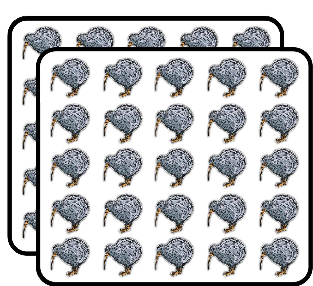 Kiwi Bird Sketch Art Decorative Scrapbooking Sticker Waterproof Vinyl Stickers for Water Bottle, Laptop & Phone Case – 50 Pack