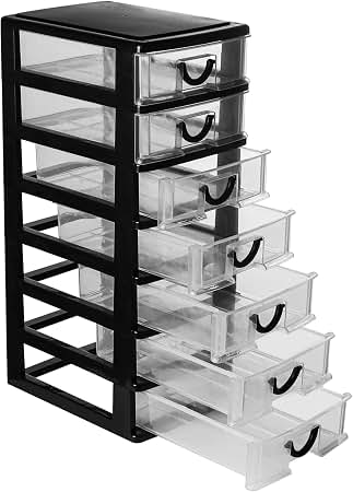 Amazon.com: Rempry Mini Plastic Drawers Organizer, 7.1