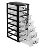 Rempry Mini Plastic Drawers Organizer, 7.1