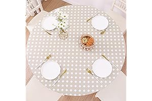 Waterproof Vinyl Tablecloths for Round Tables – Your Quest Ends Here!
