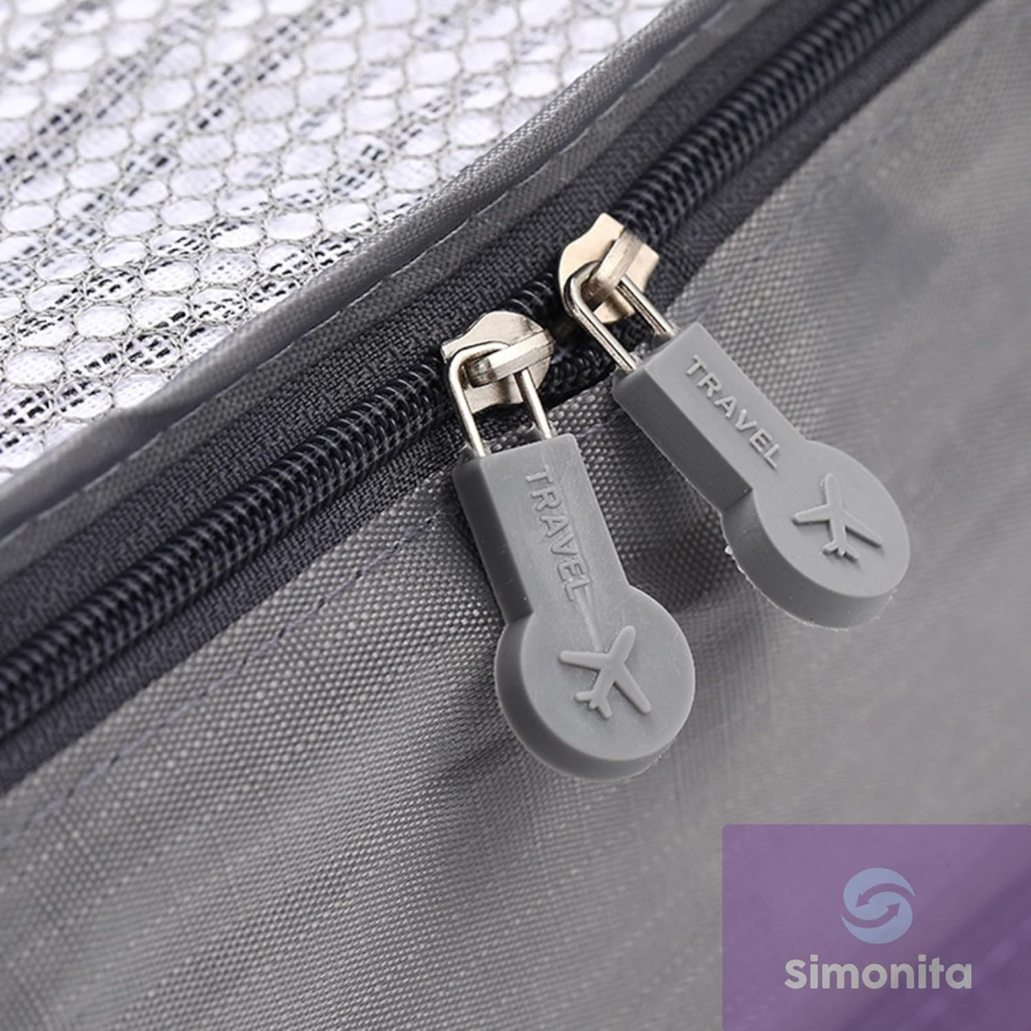 Kit Organizador de Mala de Viagem Prático 6 Peças Necessaires para Roupas, Maquiagens,cuecas calcinhas e meias Bagagen-Lene (Cinza) Kit Organizador de Mala de Viagem Prático 6 Peças Necessaires para Roupas, Maquiagens,cuecas calcinhas e meias Bagagen-Lene (Cinza)