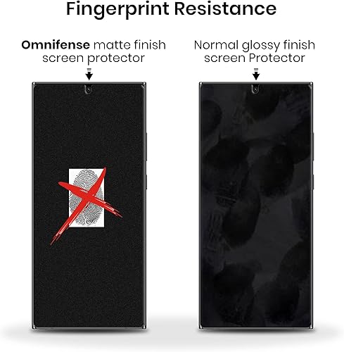 Miniatura 4 de Protector de pantalla para Galaxy S23 Ultra, película suave de privacidad mate (paquete de 2) y protector de lente de cámara de vidrio templado 1