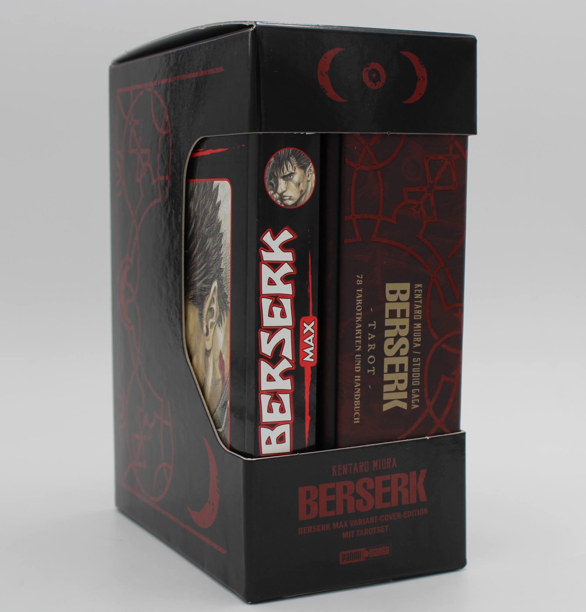 Berserk Max 21 - Tarot-Edition: Das actiongeladene und genredefinierende Dark-Fantasy-Epos von Kentaro Miura mit exklusivem Tarot-Set