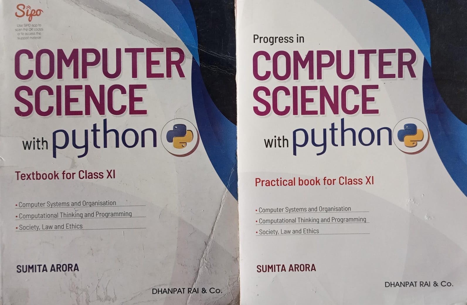 Computer Science With Python Class 11 by Sumita Arora (Second Hand & Used Book) (M)