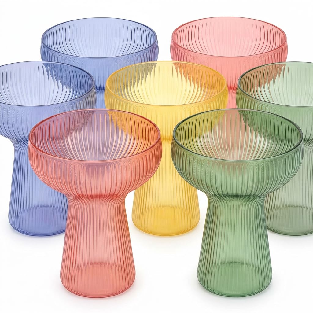 40 Pack Disposable Plastic Margarita Glasses 11oz, Heavy Duty Clear Cups