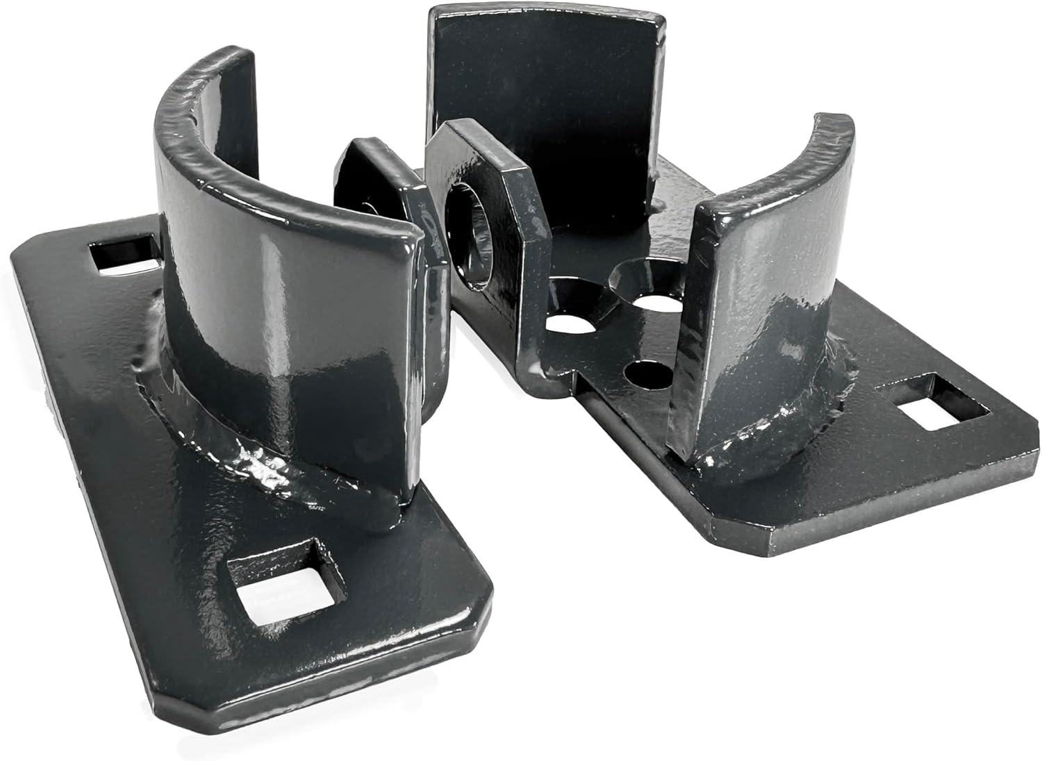 PACLOCK's PL774 Short Puck Hasp, Padlock & Keys Not Included, Puck-Mountable w/Extra Security Features, No Backplates, Grey PC