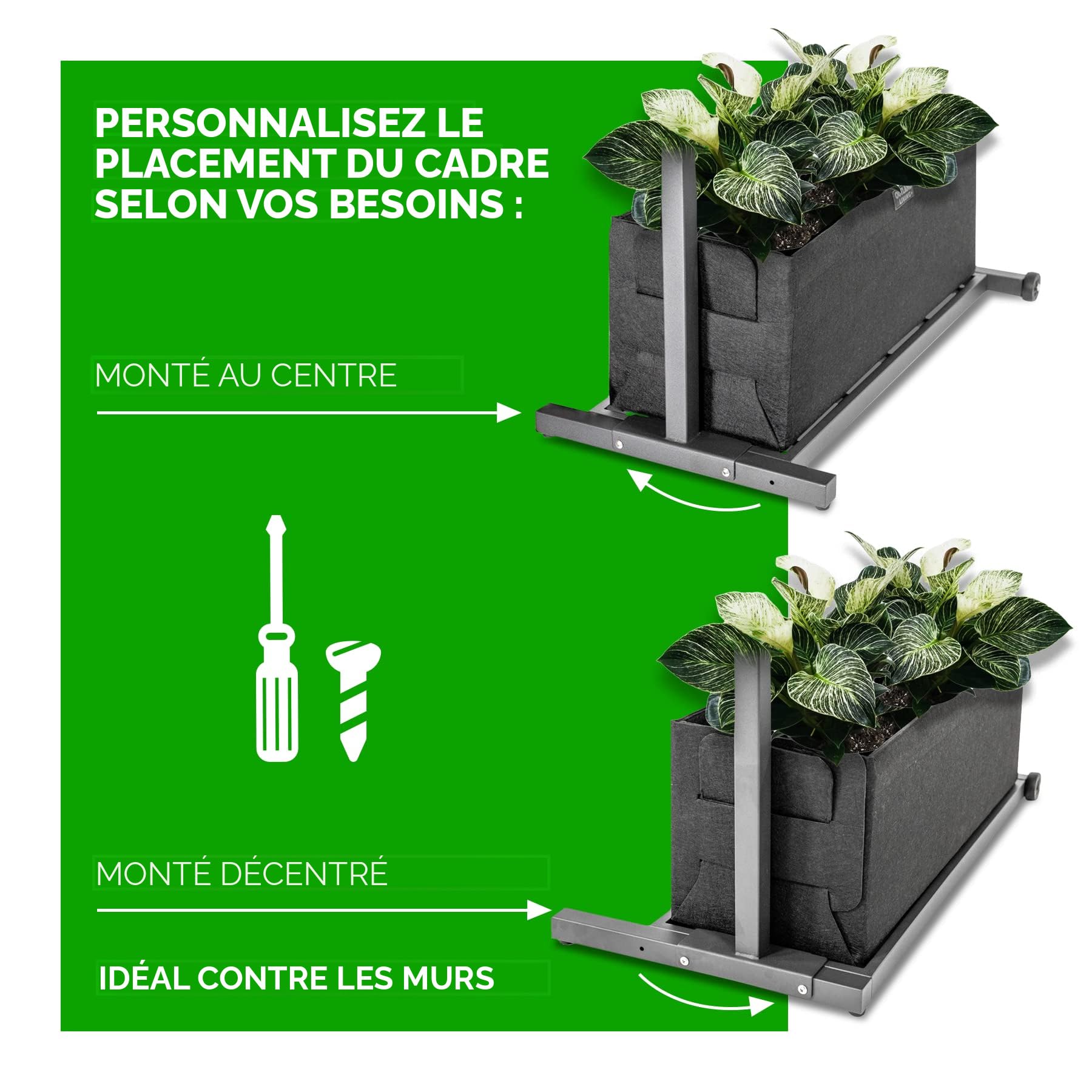 Treillis En Métal - Jardin Empilables Pour Grimpantes - Aiau