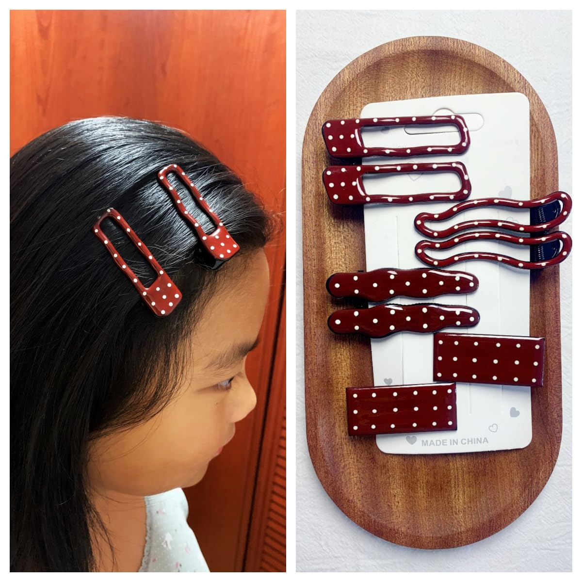 Lemeilleur 8 PCS Vintage Metal Hair Clip Duck Teeth no slip Hair Pins Hair Barrettes for Thick Thin Hair For Women Girls