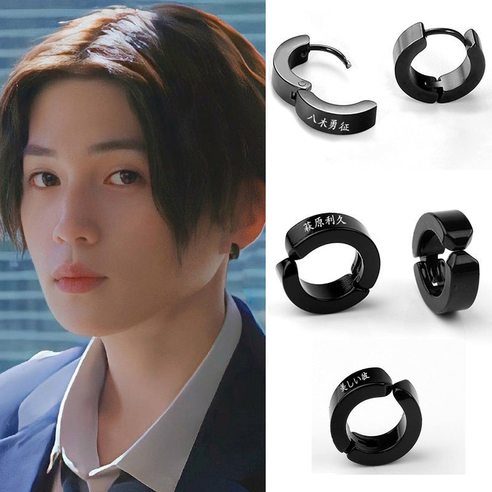 GARNI 八木勇征着用ピアス Clash Combi Chain Pierce アクセサリー 