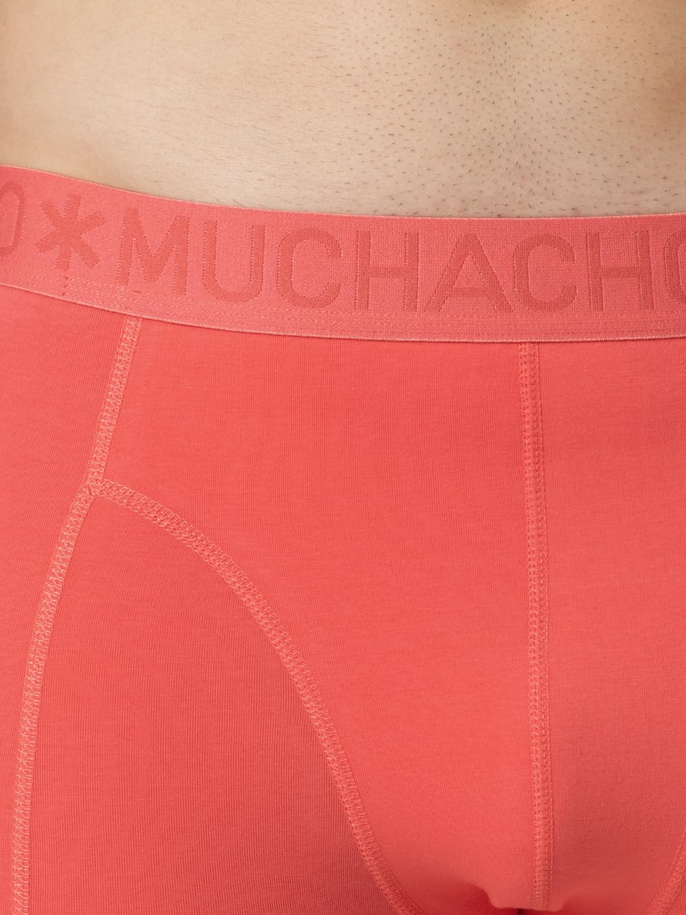 Muchachomalo Calzoncillos para Hombre, Ropa Interior Lisa de Algodón para Hombre, Pack de 4 Unidades, Bóxers Lisos de Corte Clásico con Cintura Elástica