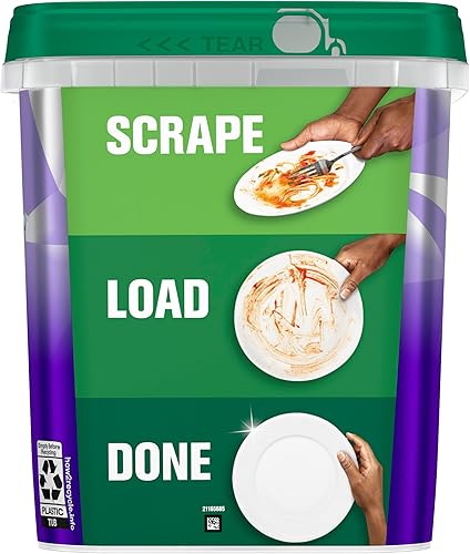 Miniatura 12 de Cascade Platinum Plus - Cápsulas para lavavajillas, detergente para lavaplatos, jabón detergente para vajilla, fresco, 57 unidades