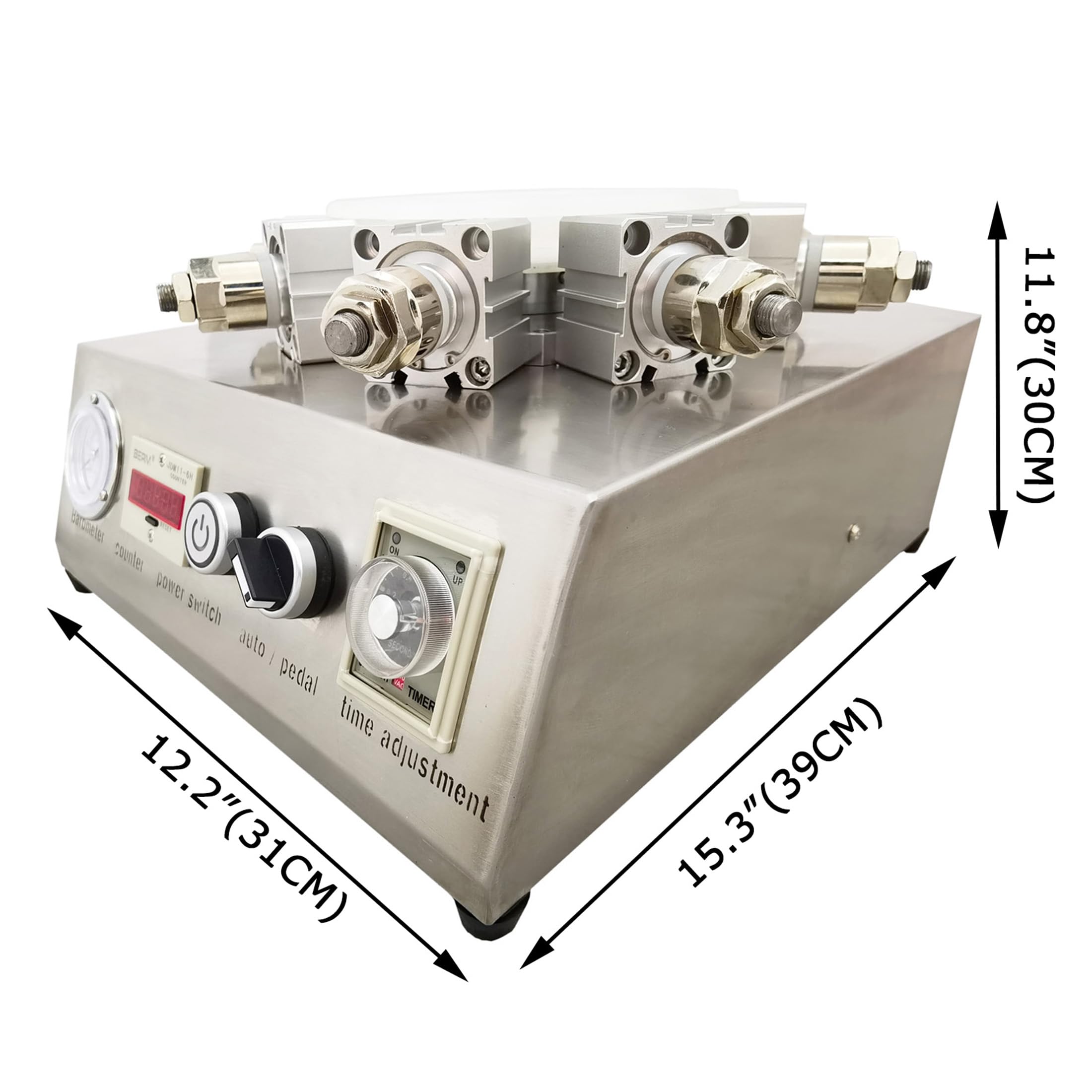 INTSUPERMAI Pneumatic Bulb Lamp Holder Making Machine Led Lamp Bulb Machine Led Bulb Punching Machine LED Lamp Head Riveting Machine 110V