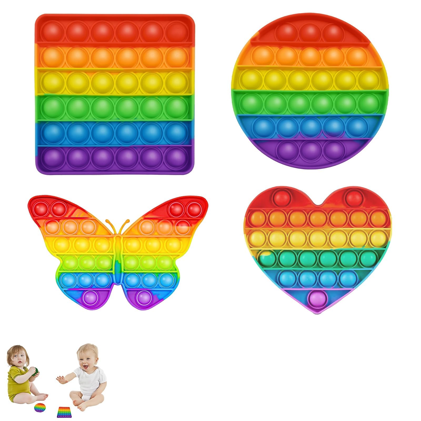 4 PCS Fidget Toys for teens Fidget for teen Stress Relief Sensory for Learning,anxiety fidgets Education,Anxiety Management Used by individuals aged 15 and above sensory fidget toys