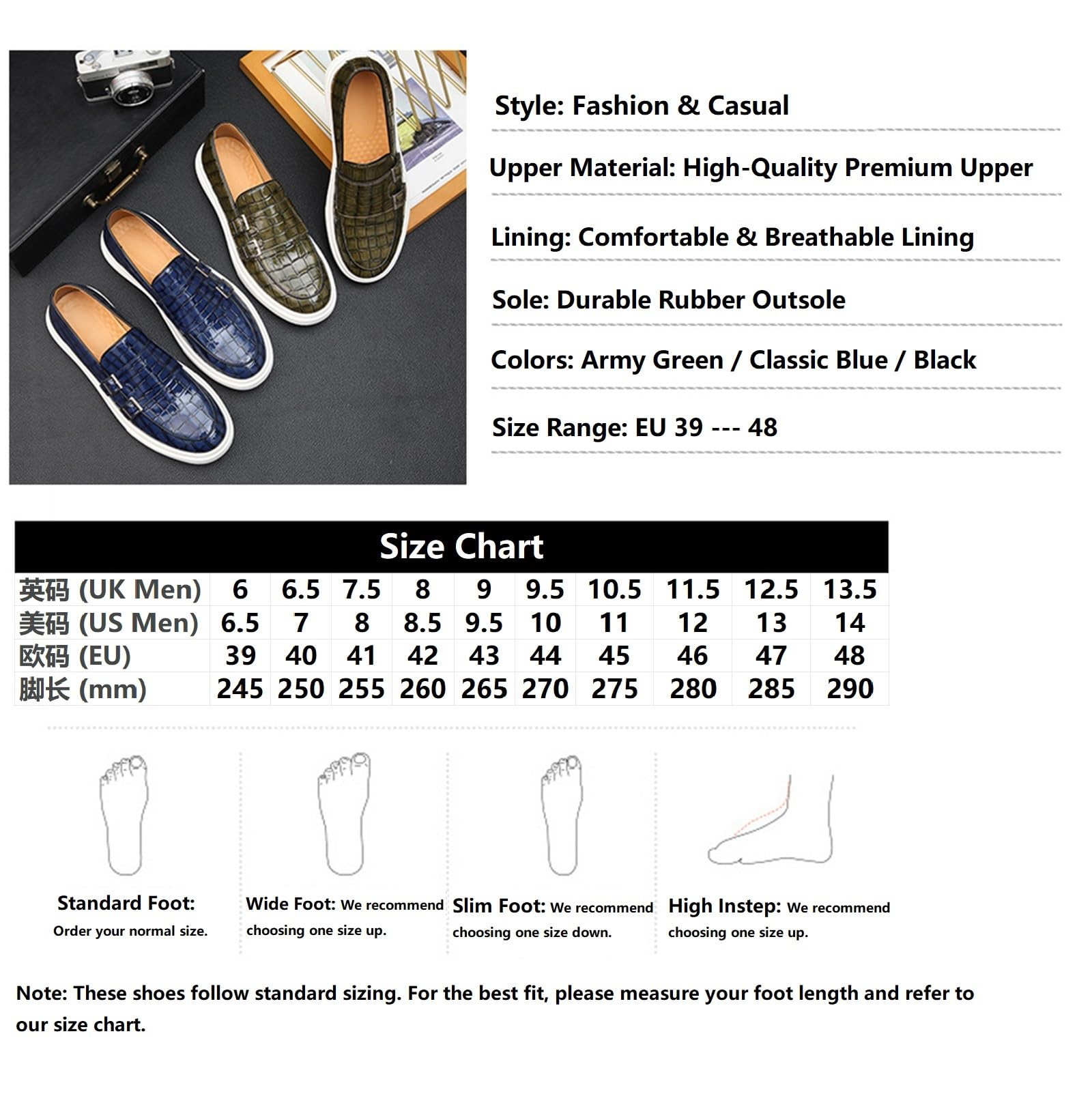 Mocassini Uomo Eleganti Doppia Fibbia Stampa Cocco - Scarpe Classiche Loafers Business Cerimonia Comfort Monk Strap Senza Lacci